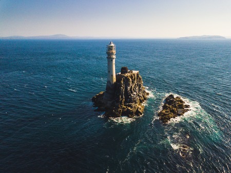 lighthouse, Fastnet Rock, County Cork, Irelandの写真素材