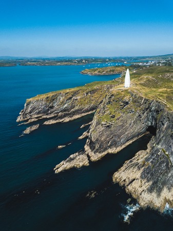 The Baltimore Beacon, West Cork, Ireland. Summerの写真素材