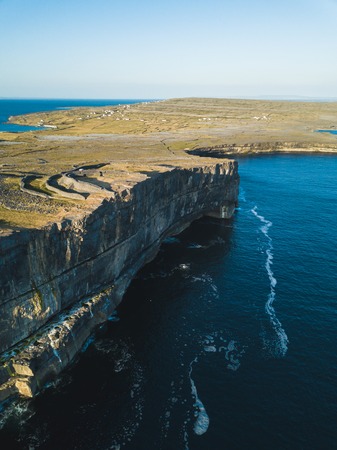 Inishmore on the Aran Islands, Irelandの写真素材