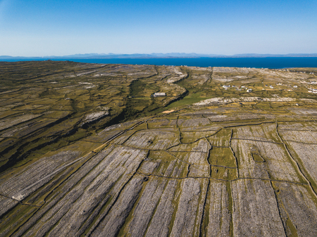 Inishmore on the Aran Islands, Ireland.の写真素材