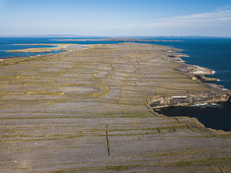 Inishmore on the Aran Islands, Ireland.の写真素材