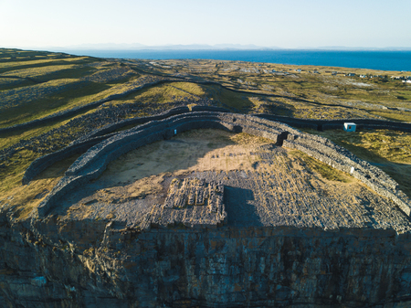 Inishmore on the Aran Islands, Irelandの写真素材