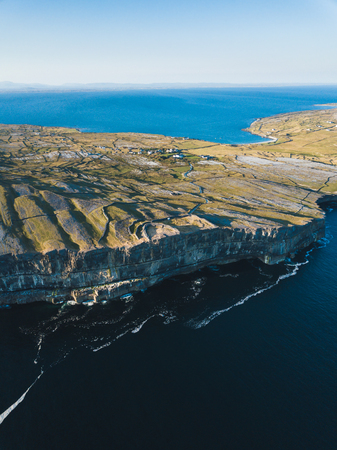 Inishmore on the Aran Islands, Irelandの写真素材