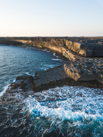 Inishmore on the Aran Islands, Ireland.の写真素材