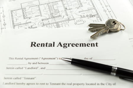 Rental Agreementの写真素材