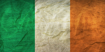 Flag on Paper Textureの写真素材