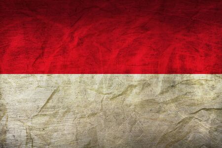 Flag on Paper Textureの写真素材