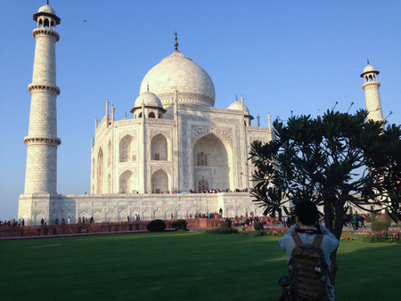 Taj Mahalのeditorial素材