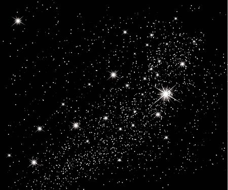 Stars in the sky.のイラスト素材