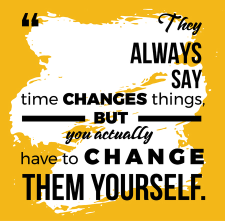 Motivational quote. vector poster. design element, backgroundのイラスト素材