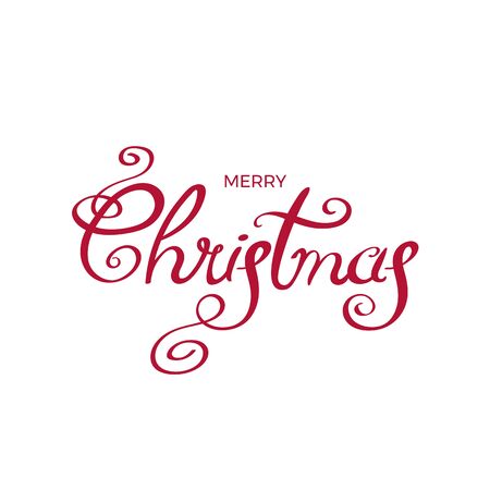 Merry Christmas background. Vector illustration. Greeting cardのイラスト素材