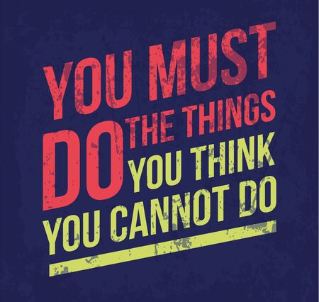 Vector motivational poster. Motivation quoters. Design elementの写真素材