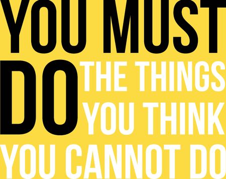 Vector motivational poster. Motivation quoters. Design element