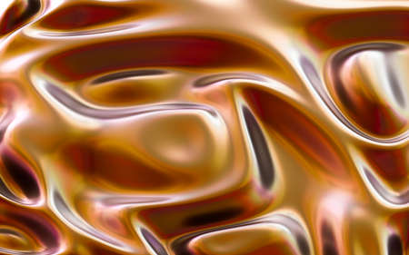 Brown smooth cloth, 3d rendering. Computer digital drawing.