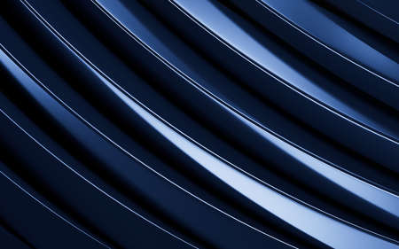 Abstract curves background, 3d rendering. Computer digital drawing.の写真素材