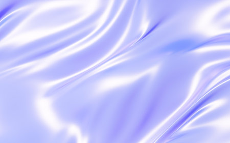 Purple abstract flowing cloth, 3d rendering. Computer digital drawing.の写真素材