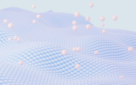 Purple braided fabric background, 3d rendering. Digital drawing.の写真素材