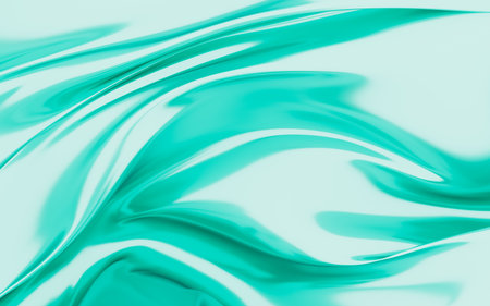 Abstract silk fabric design element, silk background, 3d rendering. 3d illustration.の写真素材