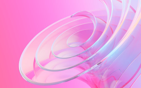 Abstract glass background, 3d rendering. 3d illustration.の写真素材