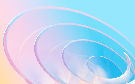 Abstract glass background, 3d rendering. 3d illustration.の写真素材