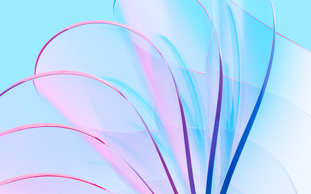 Abstract glass background, 3d rendering. 3d illustration.の写真素材