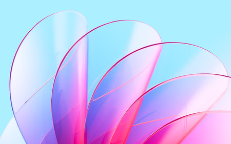 Abstract glass background, 3d rendering. 3d illustration.の写真素材