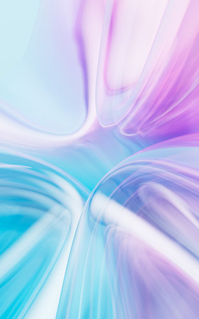 Gradient abstract glass background, 3d rendering. 3d illustration.の写真素材