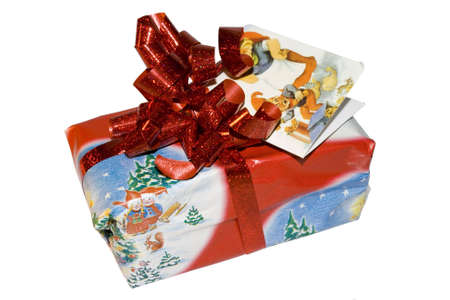 Christmas presentの写真素材