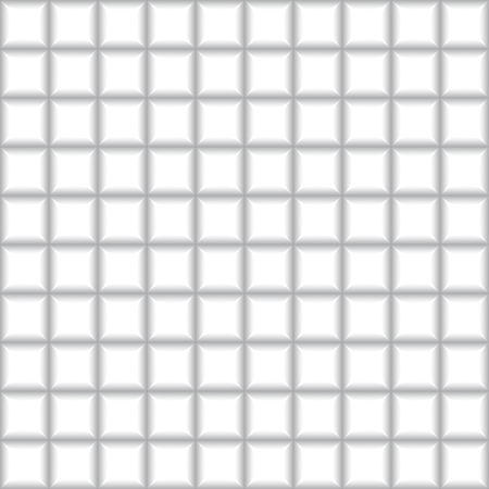 Grey abstract squares mosaic tile background. Abstract texture geometric frame gray with space modern design on white background. Vector illustrationのイラスト素材