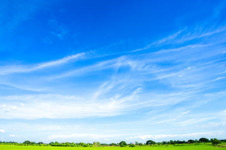 blue sky background texture with white clouds.の写真素材