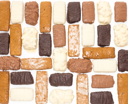 Food Background out of a type of German gingerbread called Aachner Printen.の写真素材