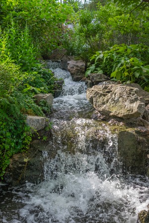 small waterfallの写真素材