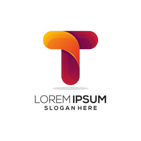 logo icon colorful designのイラスト素材