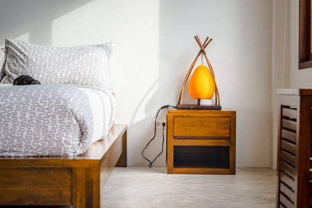 Bedside tableの写真素材