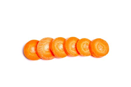 carrot isolatedの写真素材