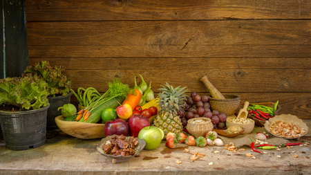 thai Fruit saladの写真素材