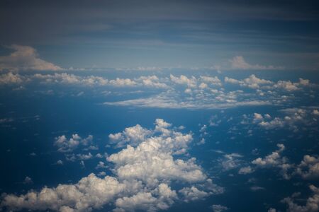 sky in a plane