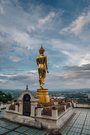 Temple in nan city, Thailandの写真素材