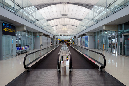End of the walkway