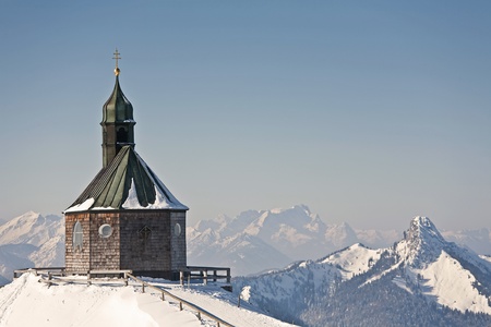 chapel in Upper Bavariaの写真素材
