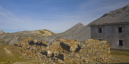 Fortifications on the Stelvioの写真素材