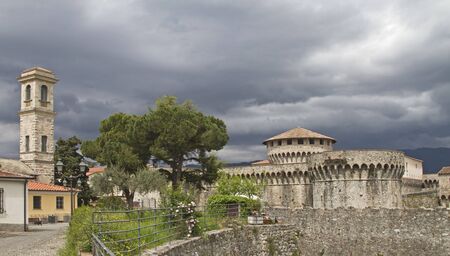 Fortezza Firmafede in Sarzana の写真素材