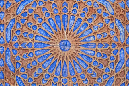 Wooden mandalaの写真素材