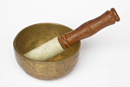 Singing Bowlの写真素材