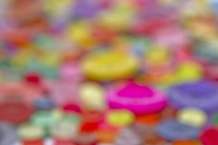 Background picture - lots of colorful buttonsの写真素材