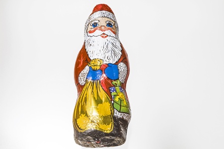 chocolate Santa Clausの写真素材