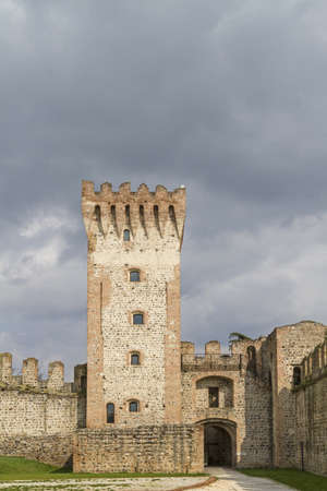 castle in Este のeditorial素材