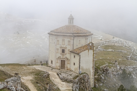 Santa Maria della Pieta  in Abruzzoの写真素材