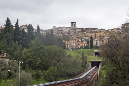Minimetro in Perugiaの写真素材