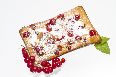 Currant pudding - farinaceous food popular in summerの写真素材